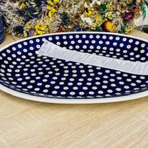 talerz 34 cm ceramika Boleslawiec