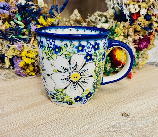 kubek unikat ceramika Boleslawiec