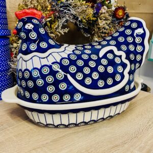 kura do zapiekania ceramika Boleslawiec