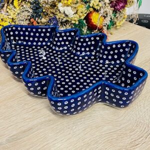 talerz choinka ceramika Boleslawiec