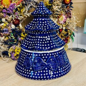 pojemnik choinka ceramika Boleslawiec