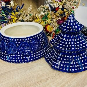 pojemnik choinka ceramika Boleslawiec