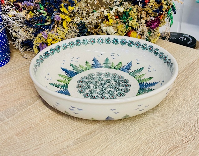 miska las ceramika Boleslawiec