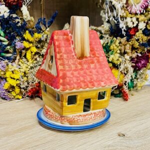 domek lampion ceramika Boleslawiec