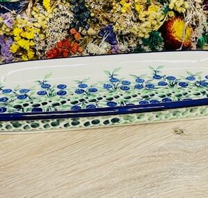 taca w jagody ceramika Boleslawiec