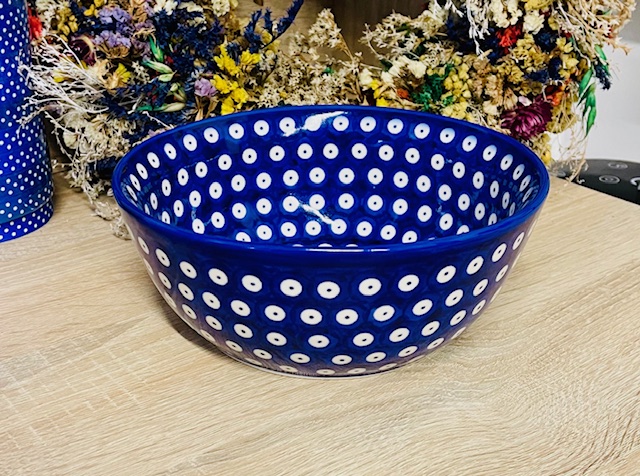 miska kropka ceramika Boleslawiec