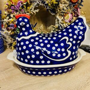 zapiekacz kura ceramika Boleslawiec