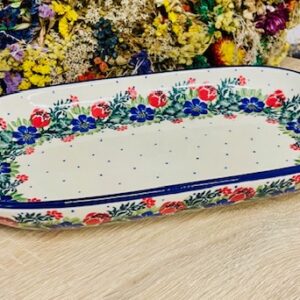 talerz wianek ceramika Boleslawiec