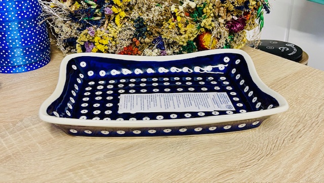 talerz kropka ceramika Boleslawiec