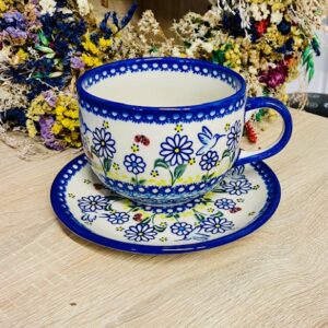 kubek 500 ml ceramika Boleslawiec