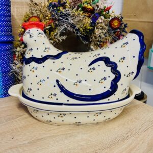 zapiekacz kura ceramika Boleslawiec