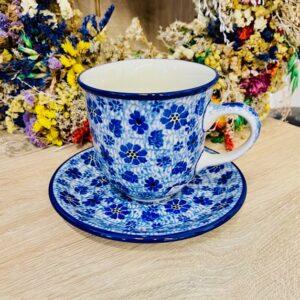 kubek 300 + spodek ceramika Boleslawiec