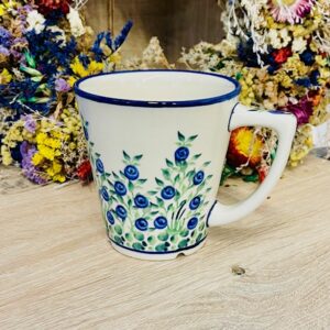 kubek jagody ceramika Boleslawiec