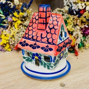 domek lampion ceramika Boleslawiec