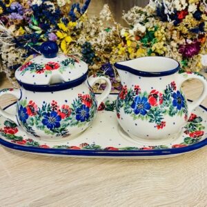 zestaw sniadaniowy Ceramika Boleslawiec