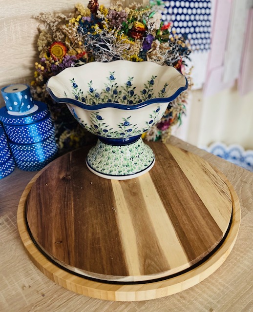patera jagody ceramika Boleslawiec